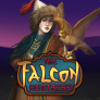 The Falcon Huntress logotipas