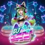 DJ Cat logotipas