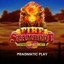 Fire Stampede logotipas