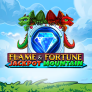 Flame and Fortune Jackpot Mountain logotipas