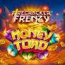 Firecracker Frenzy Money Toad logotipas