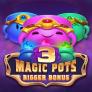 3 Magic Pots: Bigger Bonus logotipas
