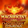 Magnificent Link Flamecrest Phoenix logotipas