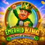 Emerald King Wheel of Wealth logotipas