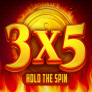 3х5 Hold The Spin logotipas
