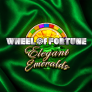 Wheel of Fortune Elegant Emeralds logotipas