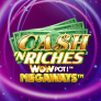 Cash N Riches Wowpot Megaways logotipas