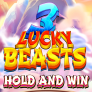 3 Lucky Beasts Hold and Win logotipas