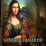 Genius of Leonardo logotipas