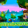Super Lucky Frog logotipas