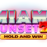 Miami Sunset 7s Hold and Win logotipas