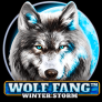 Wolf Fang Winter Storm logotipas