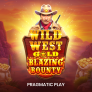 Wild West Gold Blazing Bounty logotipas