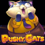 Pushy Cats logotipas