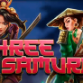 Three Samuari logotipas