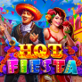 Hot Fiesta logotipas