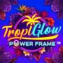 Tropiglow Power Frame logotipas