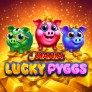 J Mania Lucky Pigs logotipas