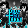 Pray For Three logotipas