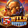 5 Wild Buffalo logotipas