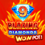 9 Blazing Diamonds Wowpot logotipas