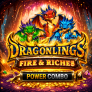 Dragonlings Fire and Riches Power Combo logotipas