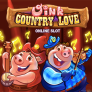 Oink Country Love logotipas
