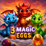 3 Magic Eggs logotipas