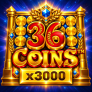36 Coins x3000 logotipas