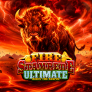 Fire Stampede Ultimate logotipas