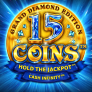 15 Coins Grand Diamond Edition logotipas