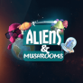 Aliens and Mushrooms logotipas