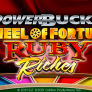 PowerBucks Wheel of Fortune Ruby Riches logotipas