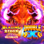 Blazing Bison Gold Blitz Ultimate DOUBLE X logotipas