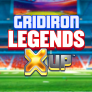 Gridiron Legends X UP logotipas