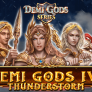 Demi Gods IV Thunderstorm logotipas