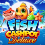 Fish Cashpot Deluxe logotipas