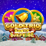 Gold Trio Santas Surprise logotipas