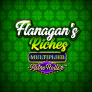 Flanagans Riches Multiplier Retro Roller logotipas