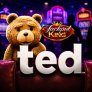 Ted Jackpot King logotipas