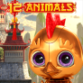 12 Animals logotipas