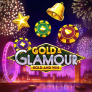 Gold and Glamour Hold and Win logotipas
