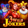 3 Wild Jokers logotipas
