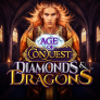 Age of Conquest Diamonds and Dragons logotipas