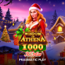 Wisdom of Athena 1000 Xmas logotipas