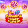 Sweet Bonanza Super Scatter logotipas