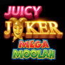Juicy Joker Mega Moolah logotipas