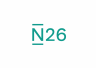 N26 logotipas